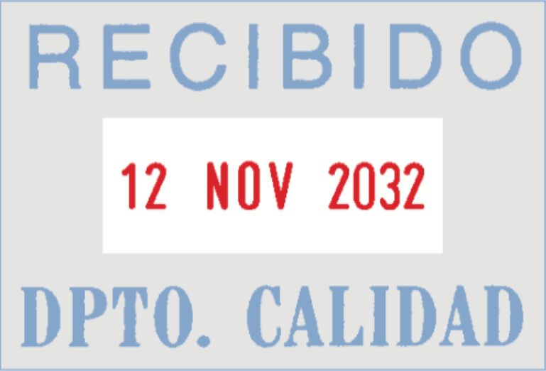 Imagen del sellado